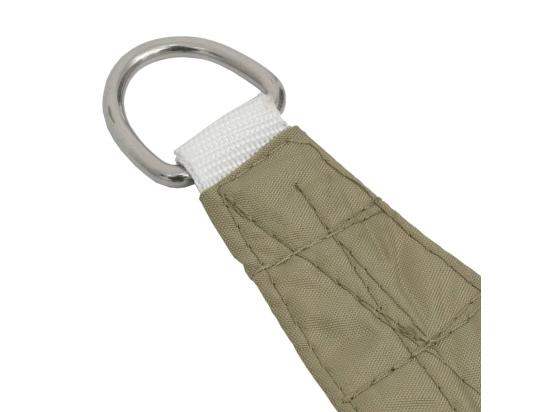 Vente Unique Voile Toile D'ombrage Parasol Tissu Beige 500 X 500 X 600 Cm 02_0009912