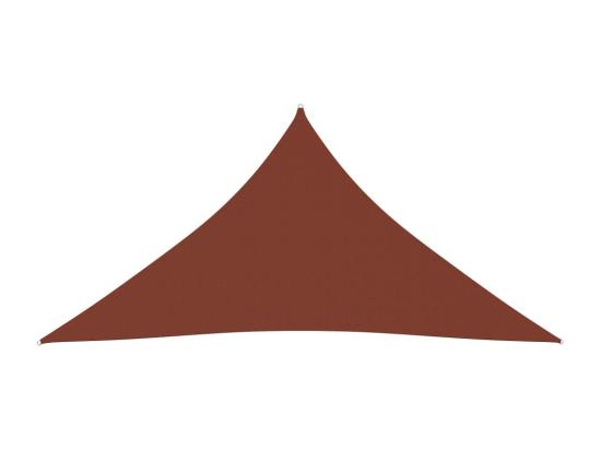 Vente Unique Voile Toile D'ombrage Parasol Tissu Marron 450 X 450 X 450 Cm 02_0009851