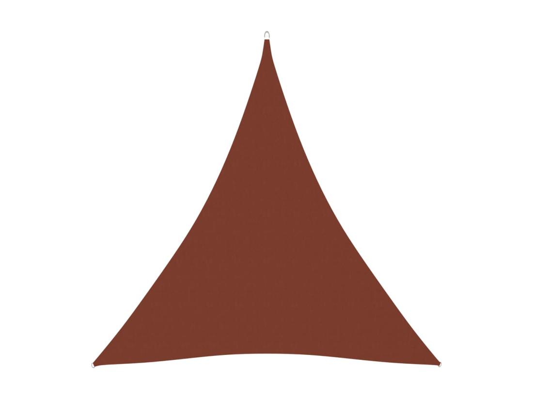vente unique Voile toile d'ombrage parasol tissu marron 450 x 450 x 450 cm 02_0009851
