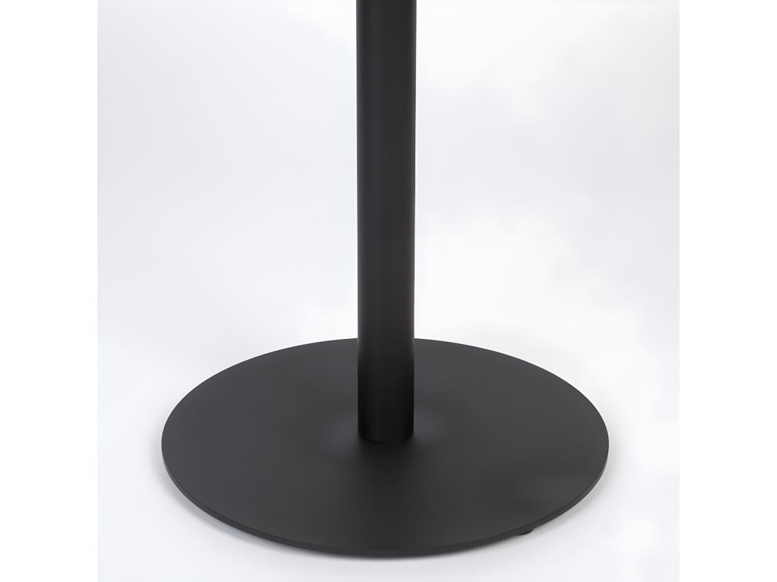 Vente Unique Yuri - Table D'appoint Ronde En Bois Et Métal ø45cm - Bois Clair