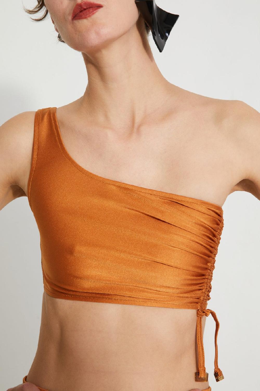 Veronique Leroy Brassière De Maillot De Bain Plissée