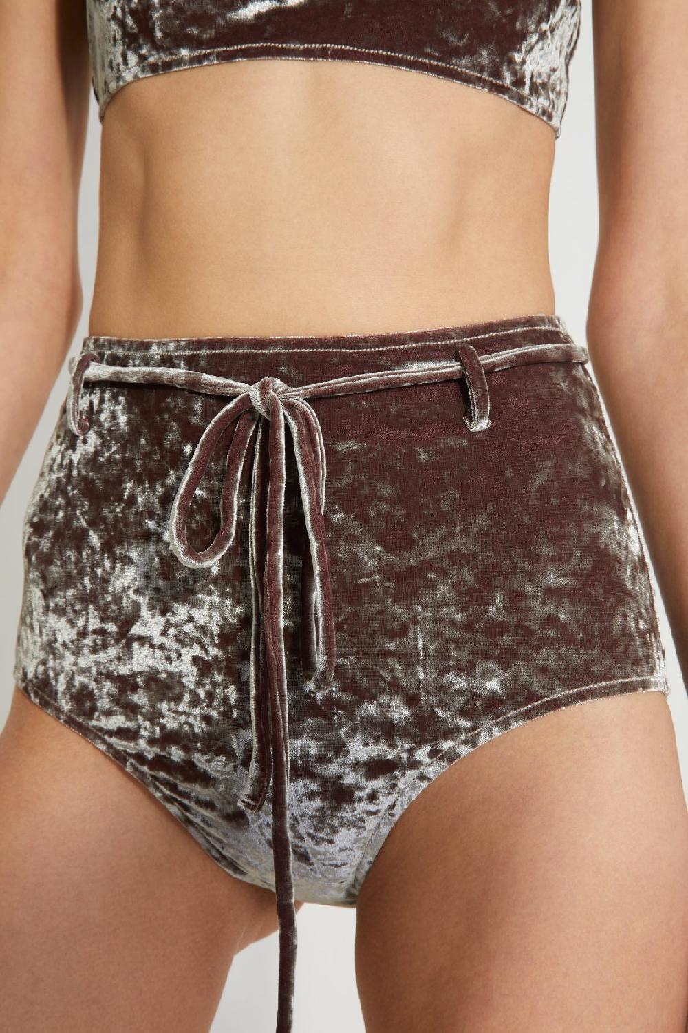 veronique leroy Culotte taille haute de maillot de bain