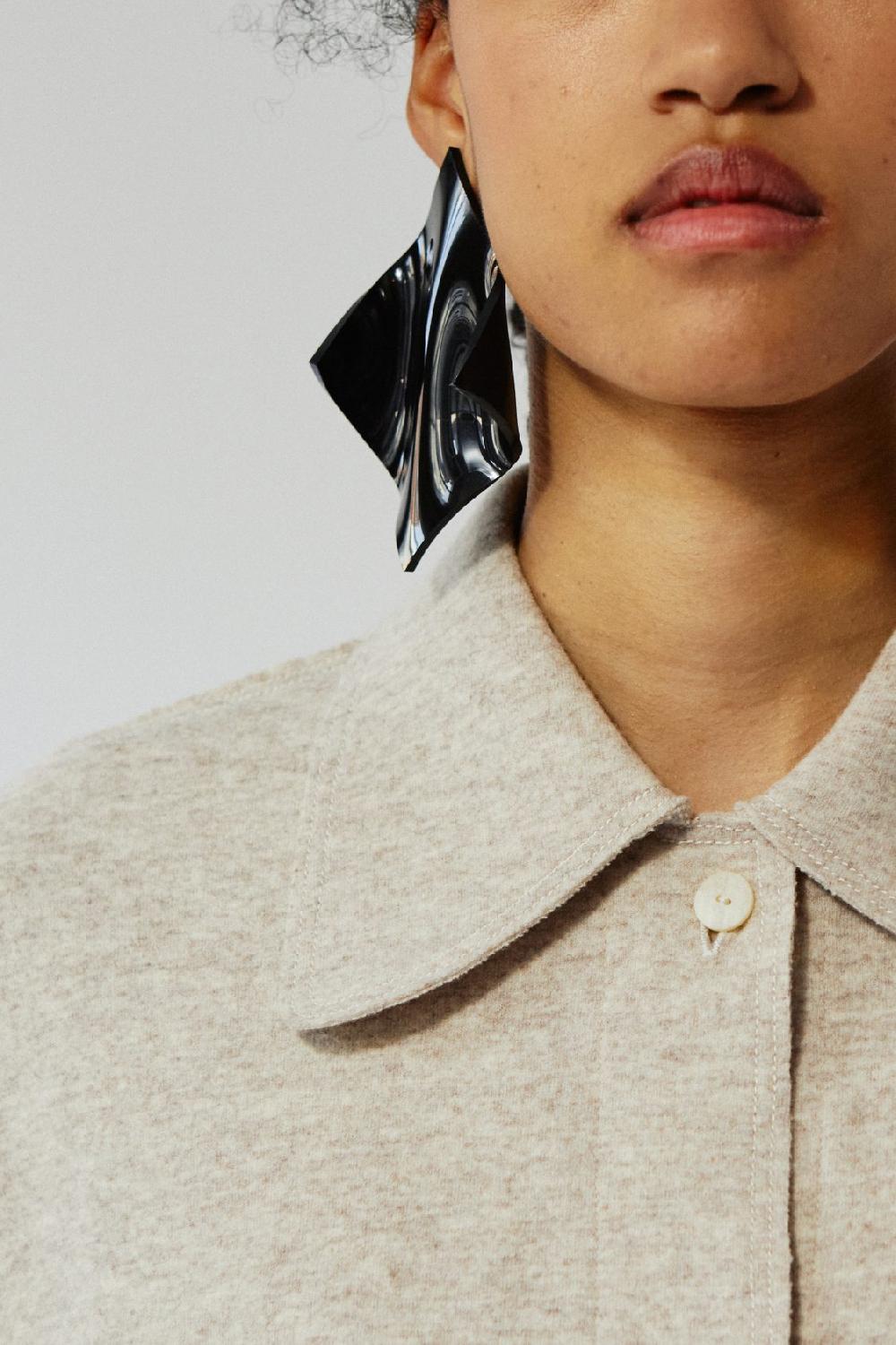 veronique leroy Boucle d’oreille ondulée