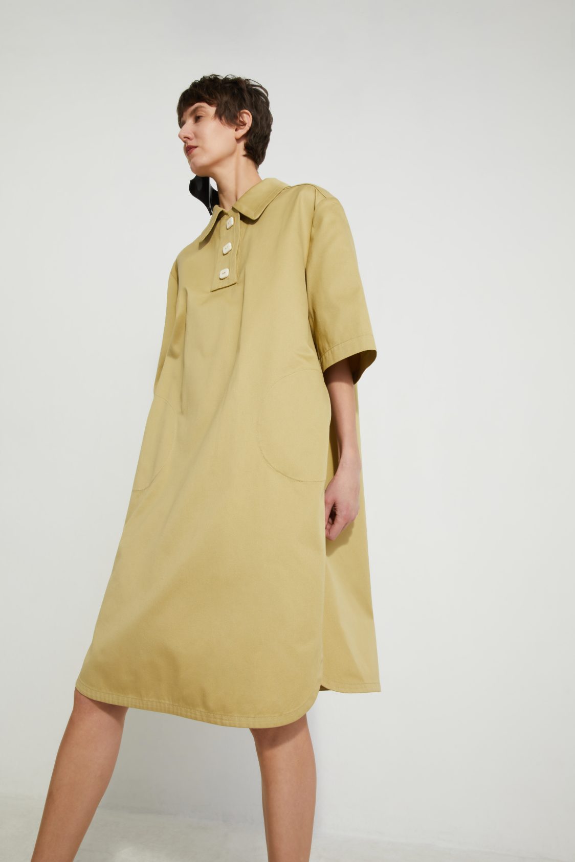 Veronique Leroy Robe Col Polo