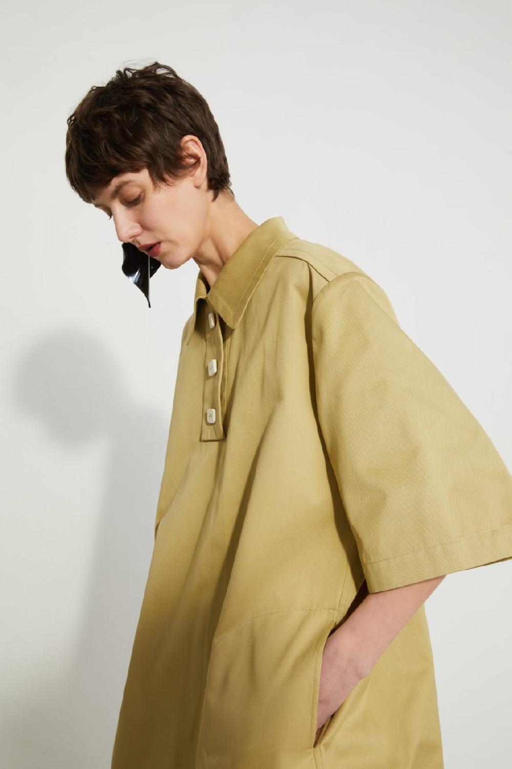Veronique Leroy Robe Col Polo
