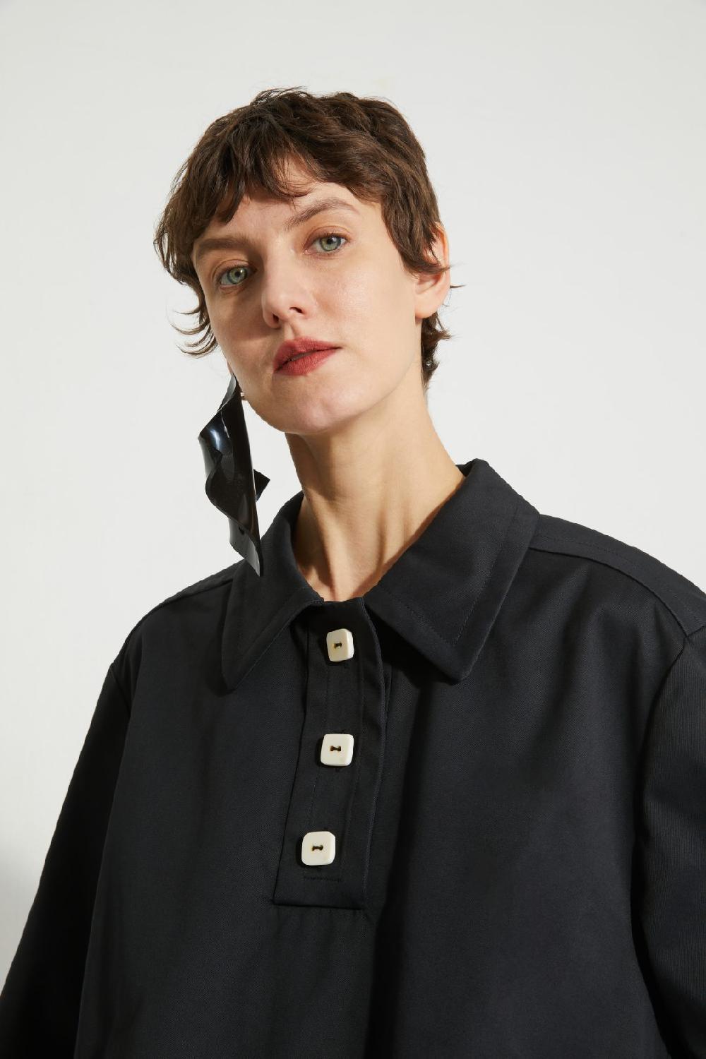 Veronique Leroy Robe Col Polo