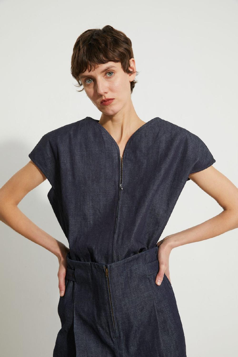 Veronique Leroy Top Ajustable Zippé