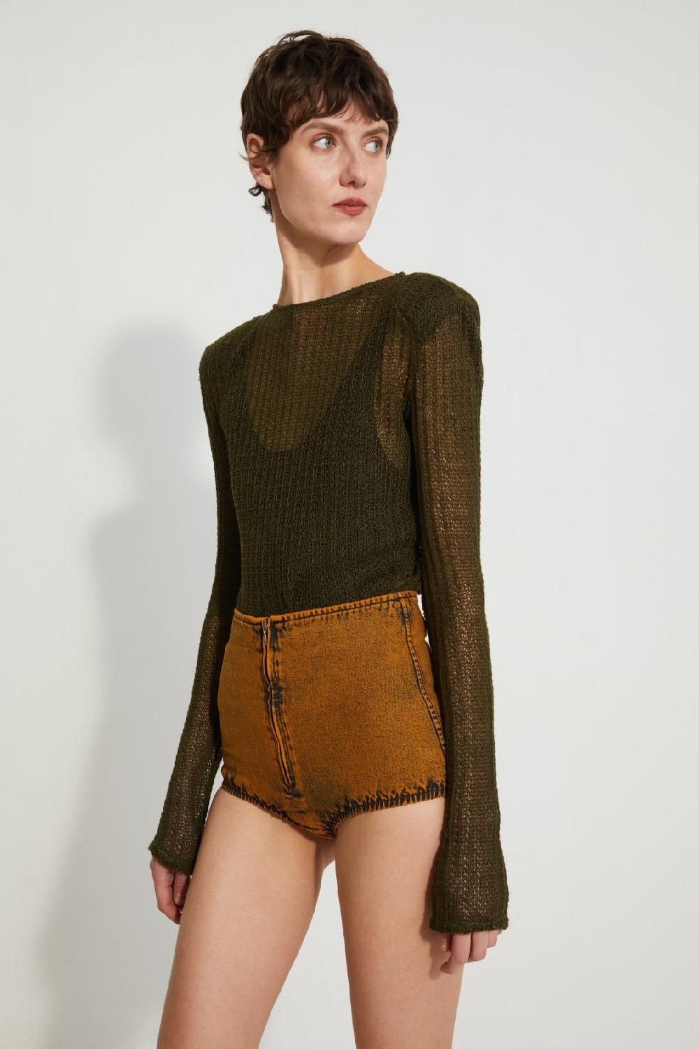 veronique leroy Top ajusté