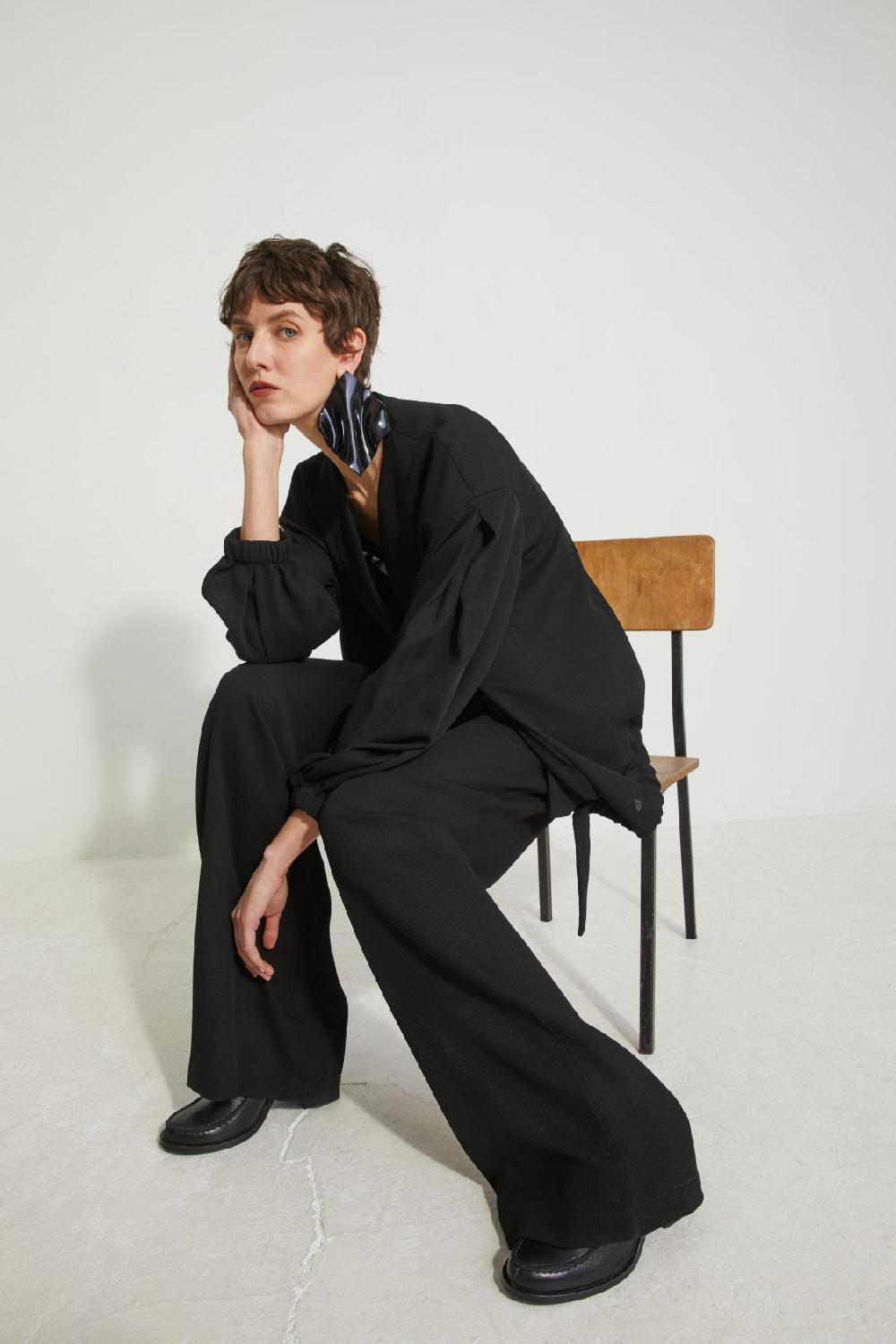 veronique leroy Veste ample à poches