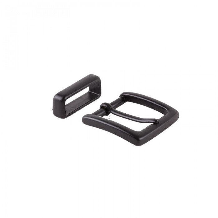 vertical l’accessoire Boucle noire ceinture cuir véritable