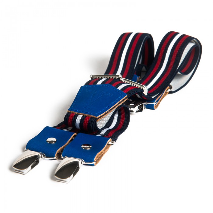 vertical l’accessoire Bretelles enfant bleu blanc rouge Les petites Françaises