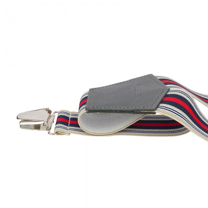 Vertical L’accessoire Bretelles Larges Bleu Blanc Rouge Les Neveroises