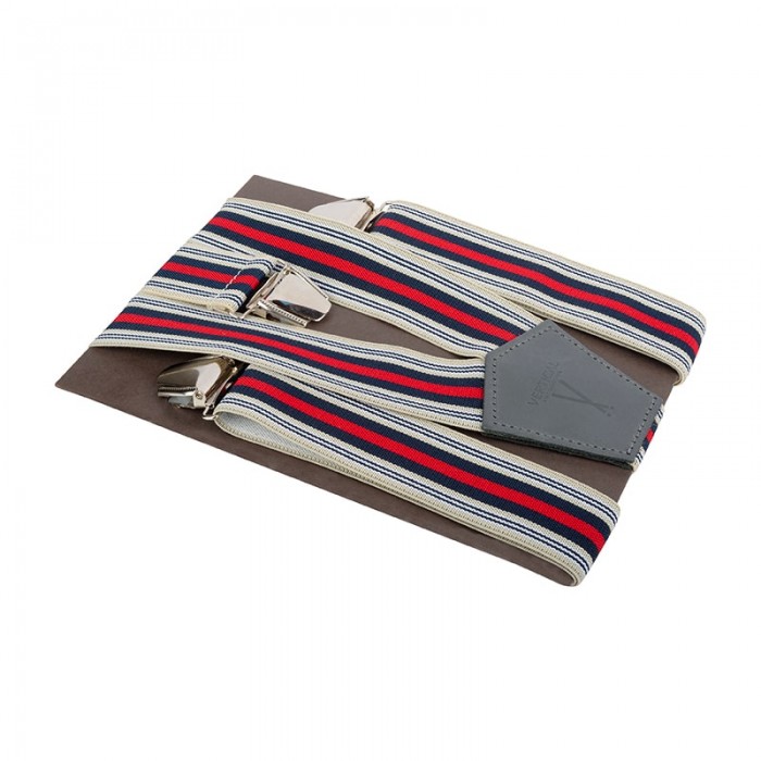 vertical l’accessoire Bretelles larges bleu blanc rouge Les Neveroises