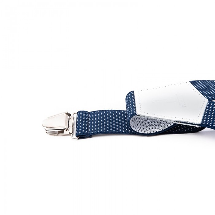 Vertical L’accessoire Bretelles Larges Bleu Et Blanc Les Marignanaises