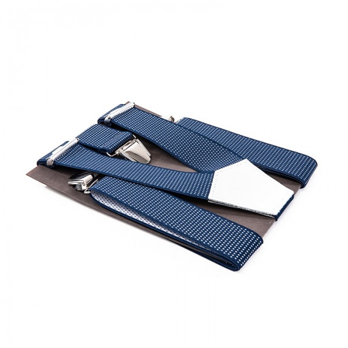 vertical l’accessoire Bretelles larges bleu et blanc Les Marignanaises