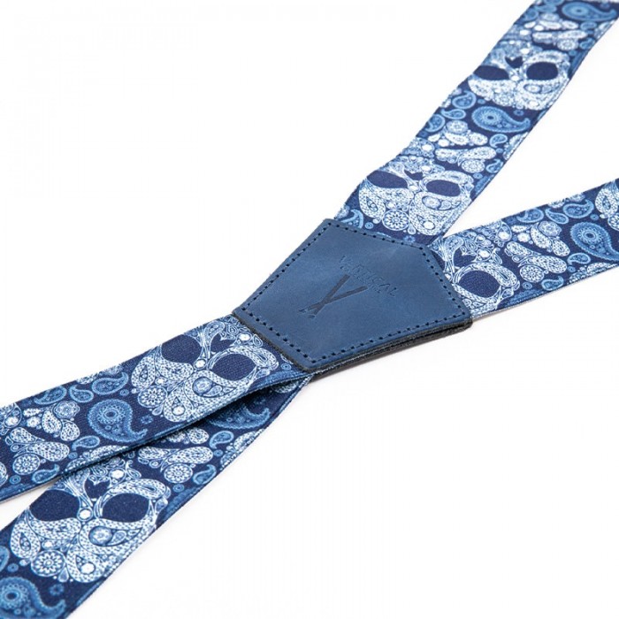 Vertical L’accessoire Bretelles Larges Bleu Les Piscénoises