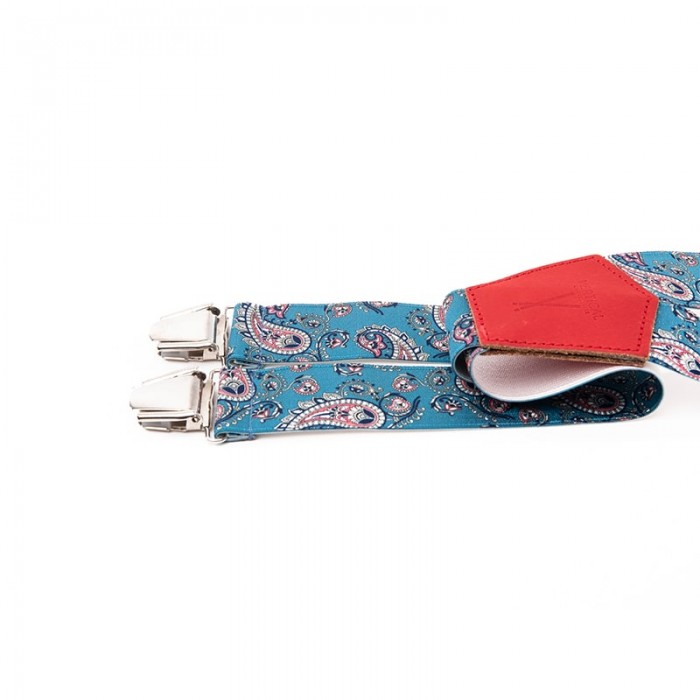Vertical L’accessoire Bretelles Larges Bleu Les Pontisaliennes
