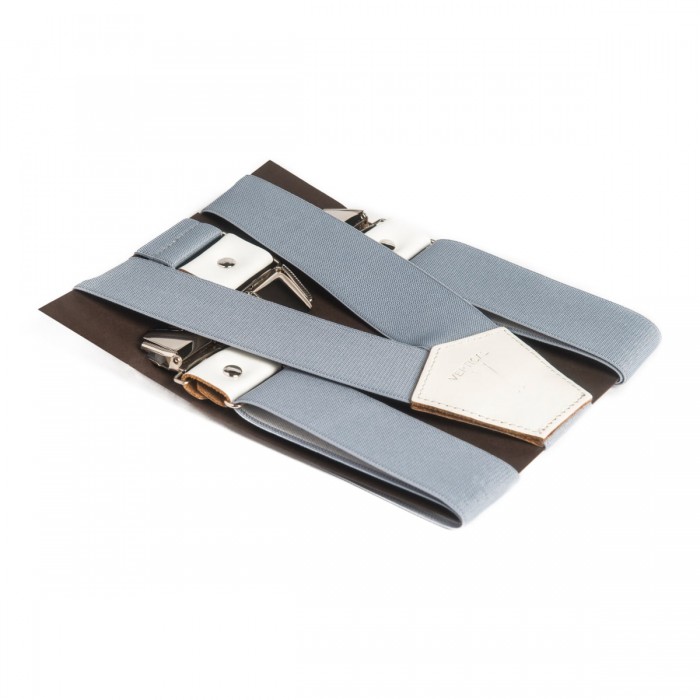 vertical l’accessoire Bretelles larges gris Les Concarnoises