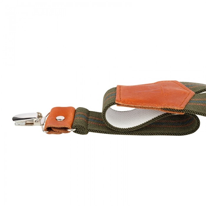 Vertical L’accessoire Bretelles Larges Kaki Les Uzétiennes