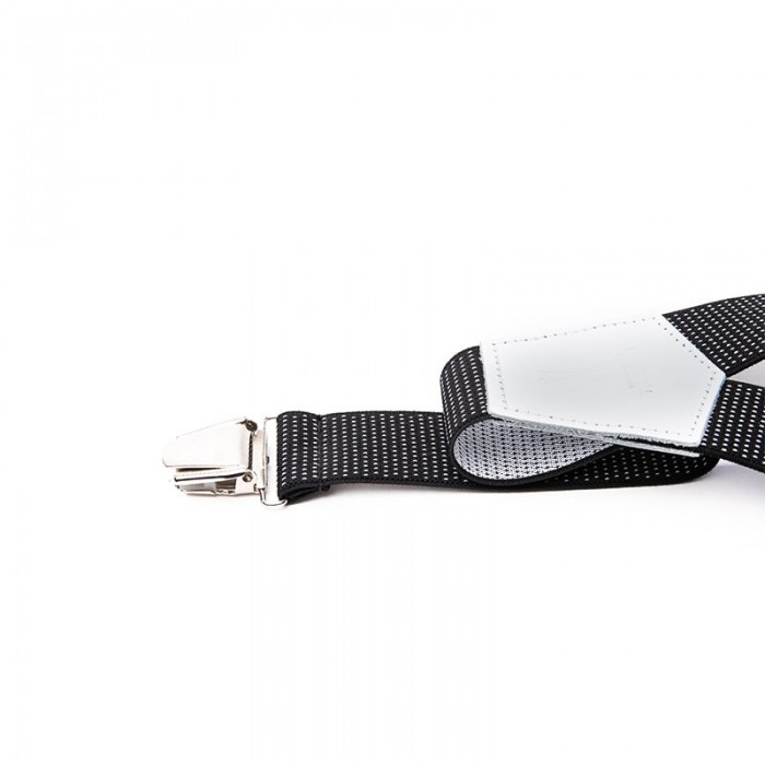 Vertical L’accessoire Bretelles Larges Noir Et Blanc Les Mentonnaises