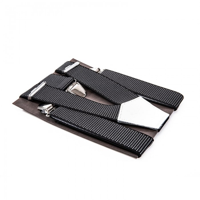 vertical l’accessoire Bretelles larges noir et blanc Les Mentonnaises