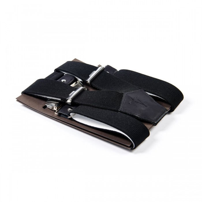 vertical l’accessoire Bretelles larges noir Les Argentonnaises