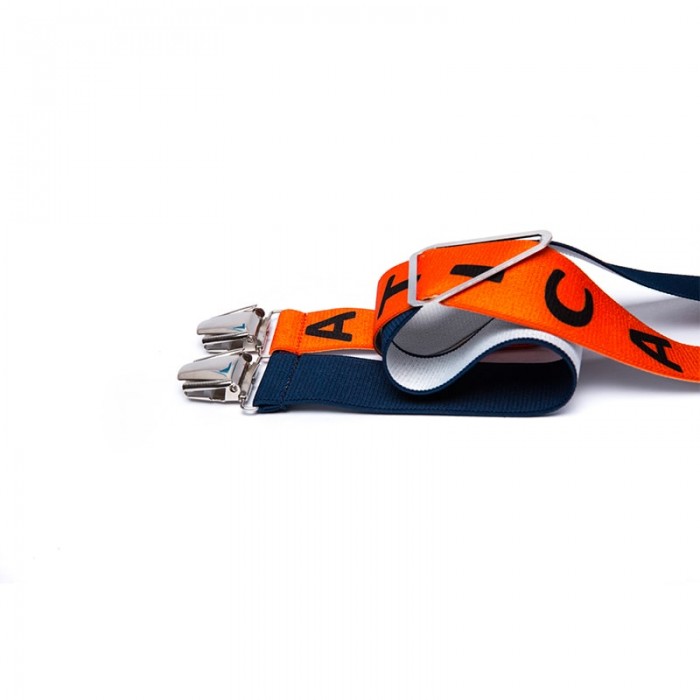 Vertical L’accessoire Bretelles Larges Orange Et Bleu Les Nantaises