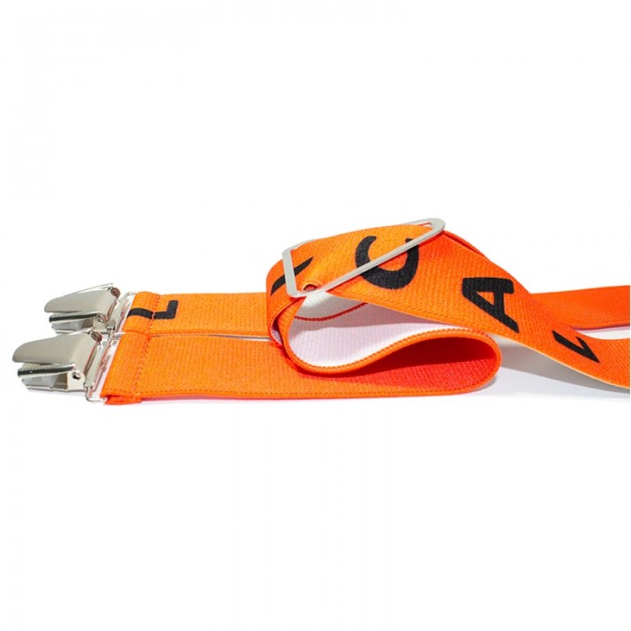 Vertical L’accessoire Bretelles Larges Orange Et Noir Les Albertiviliariennes