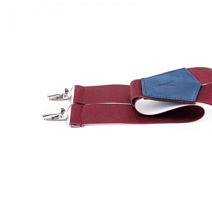 Vertical L’accessoire Bretelles Larges Rouge Bordeaux Les Salisiennes