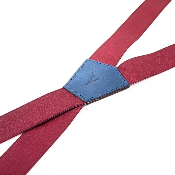 Vertical L’accessoire Bretelles Larges Rouge Bordeaux Les Salisiennes
