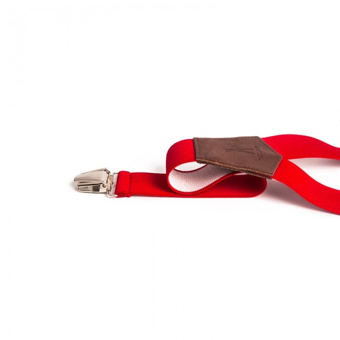 Vertical L’accessoire Bretelles Larges Rouge Les Lyonnaises