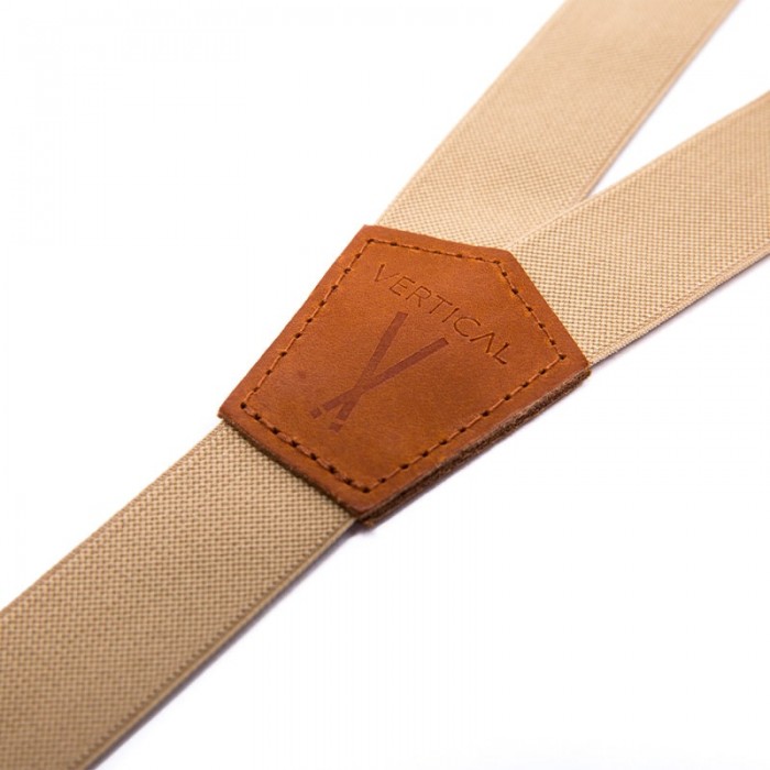 Vertical L’accessoire Bretelles Mi-larges Beige Les Lilloises