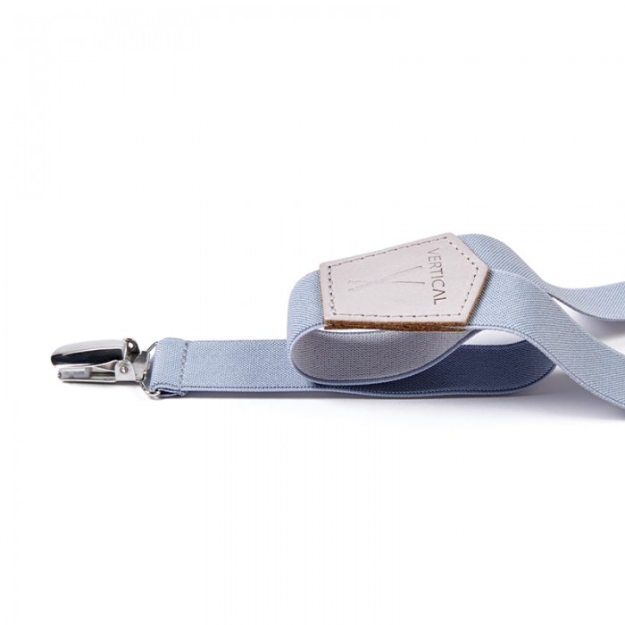 Vertical L’accessoire Bretelles Mi-larges Bleu Clair Les Rochelaises