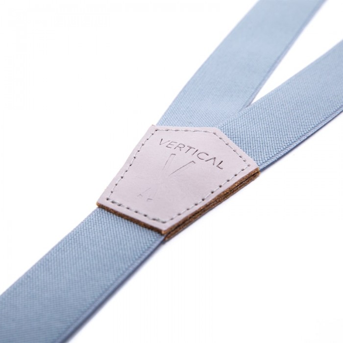 Vertical L’accessoire Bretelles Mi-larges Bleu Clair Les Rochelaises