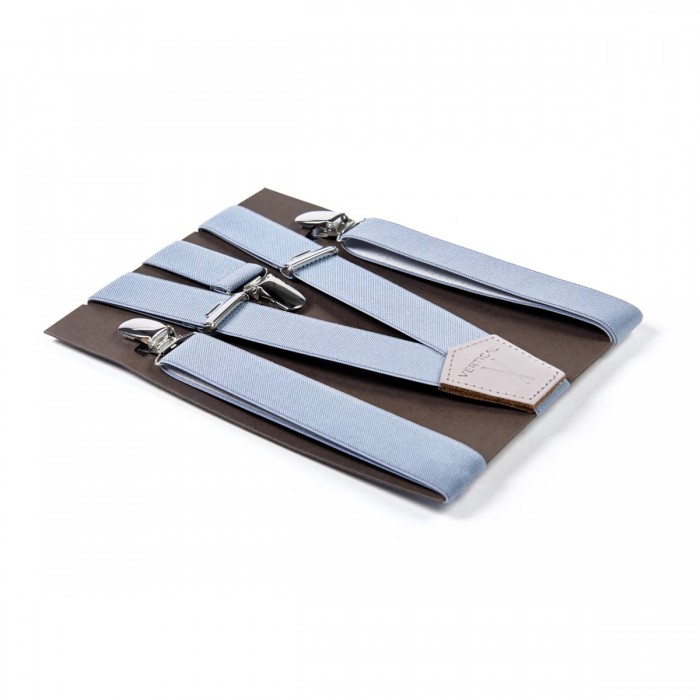 vertical l’accessoire Bretelles mi-larges bleu clair Les Rochelaises