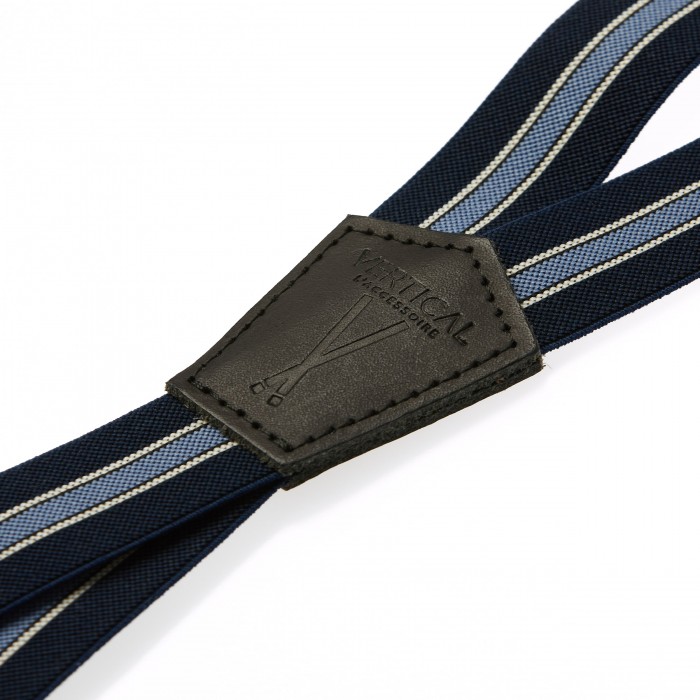 Vertical L’accessoire Bretelles Mi-larges Bleu Les Pithiveriennes