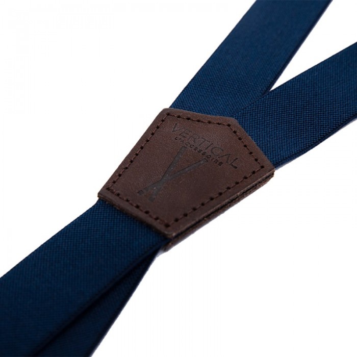 vertical L’accessoire Bretelles Mi-larges Bleu Marine Les Cannoises