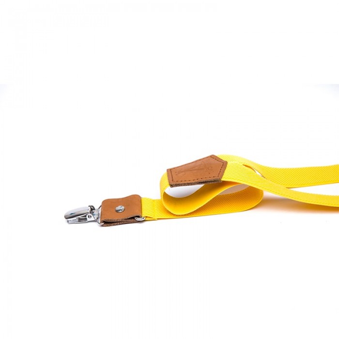 Vertical L’accessoire Bretelles Mi-larges Jaune Les Thionvilloises