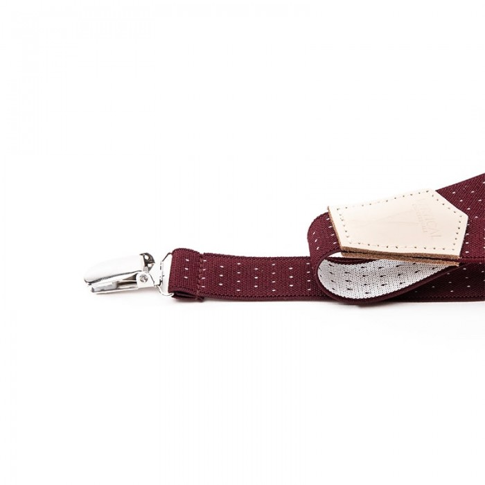 Vertical L’accessoire Bretelles Mi-larges Rouge Et Blanc Les Gapensaises