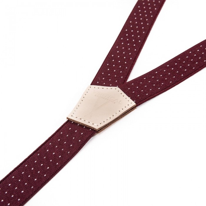 Vertical L’accessoire Bretelles Mi-larges Rouge Et Blanc Les Gapensaises