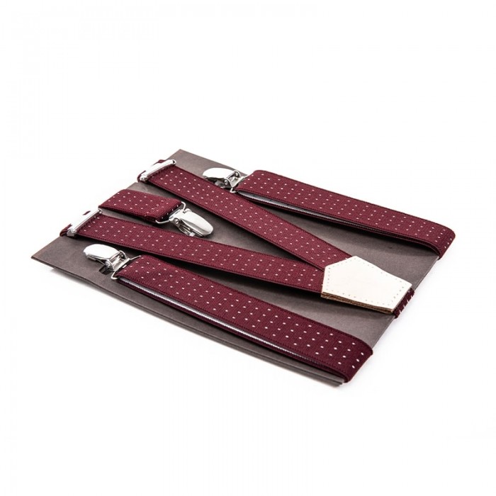 vertical l’accessoire Bretelles mi-larges rouge et blanc Les Gapensaises