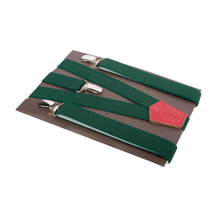 vertical l’accessoire Bretelles mi-larges vert et rouge Les Arcachonnaises