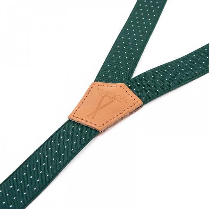 Vertical L’accessoire Bretelles Mi-larges Vert Les Honfleraises