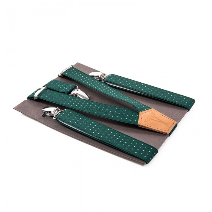 vertical l’accessoire Bretelles mi-larges vert Les Honfleraises