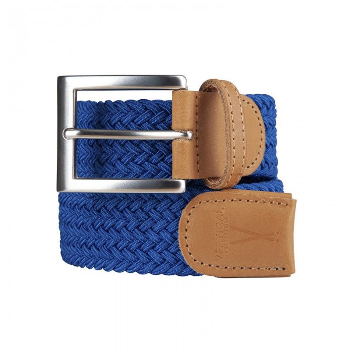 vertical l’accessoire Ceinture tressée bleu électrique
