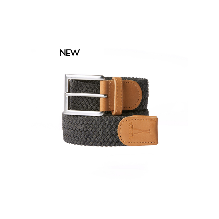 vertical l’accessoire Ceinture tressée gris anthracite