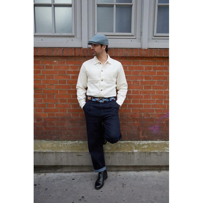 Vertical L’accessoire Ceinture Tressée Noirblancbleu H/F