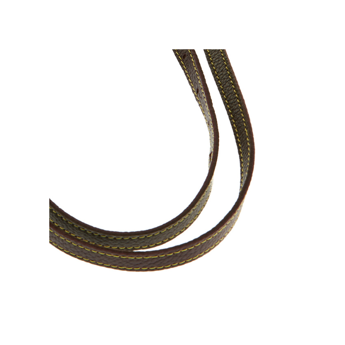 Vertical L’accessoire Lanière De Téléphone Cuir Bordeaux Marron