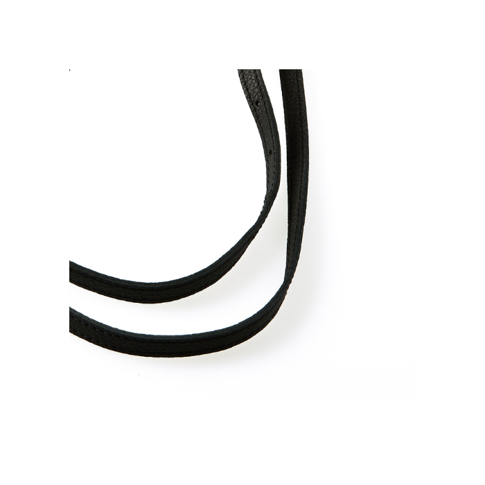 Vertical L’accessoire Lanière De Téléphone Cuir Noir Noir