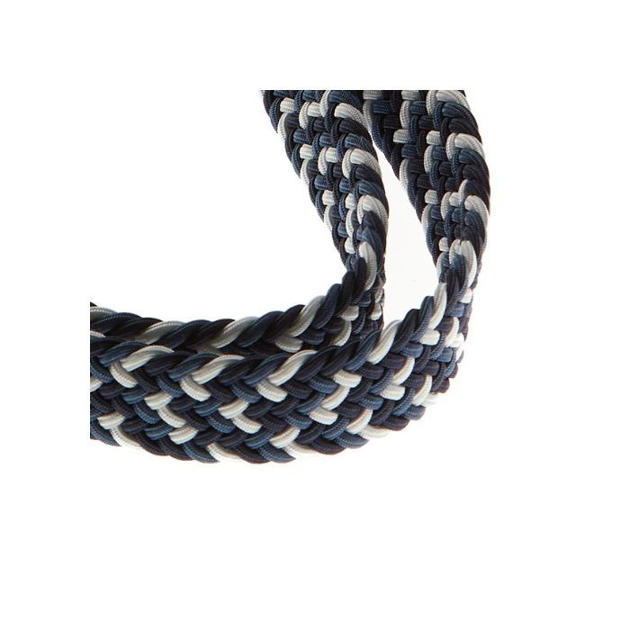 Vertical L’accessoire Lanière De Téléphone Tressée Bleu Clair Et Bleu Foncé